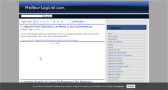 Desktop Screenshot of meilleur-logiciel.com